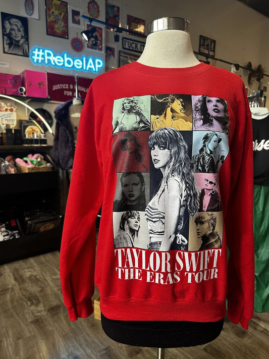 Taylor Eras Red Sweatshirt