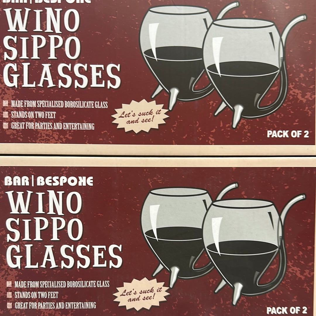 Wino Sippo Glasses