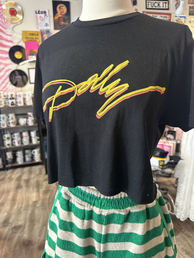 Dolly Crop Black