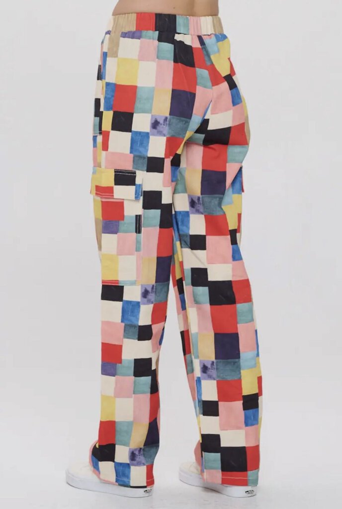 Color Patch Pant