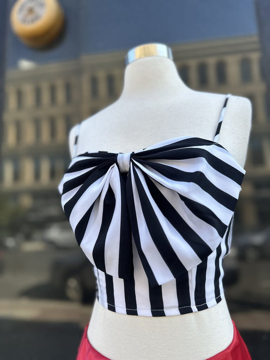 Stripe Bow Tank