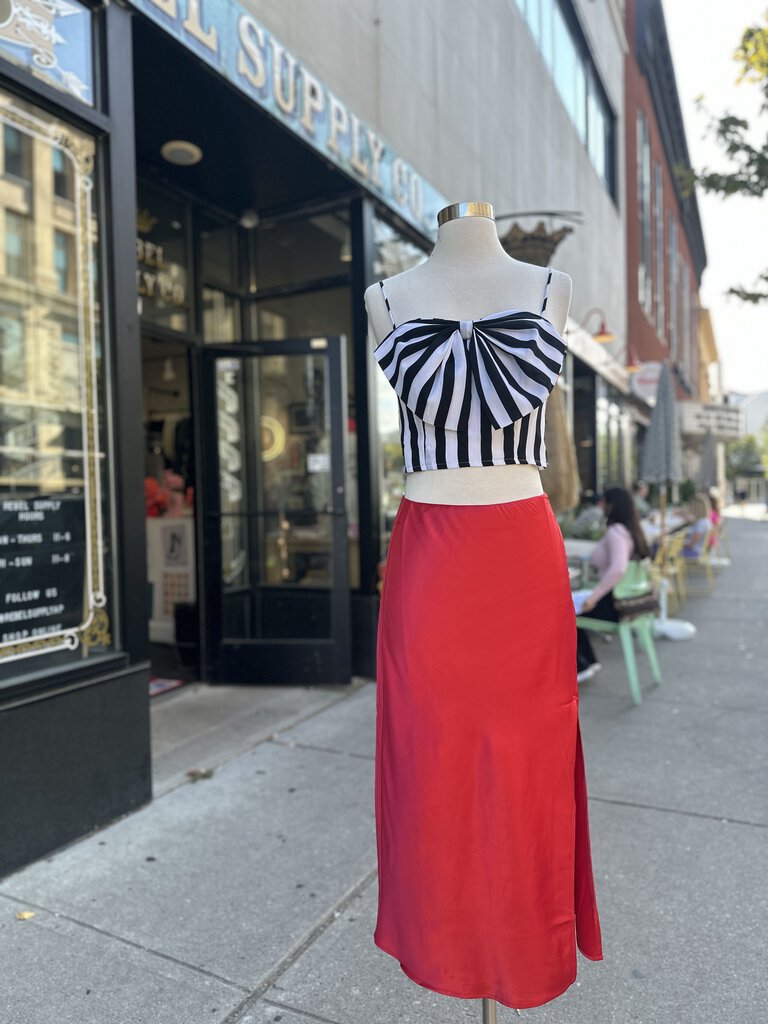 Stripe Bow Tank