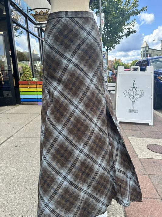 Tartan Maxi Skirt