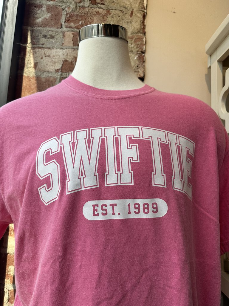 Swiftie Pink College Shirt