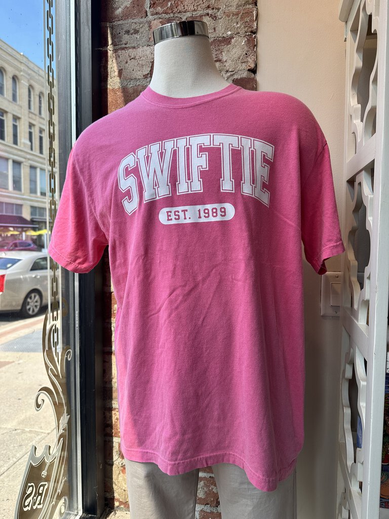 Swiftie Pink College Shirt