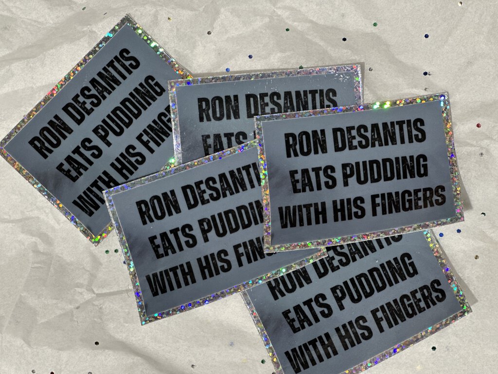 Ron Pudding Sticker