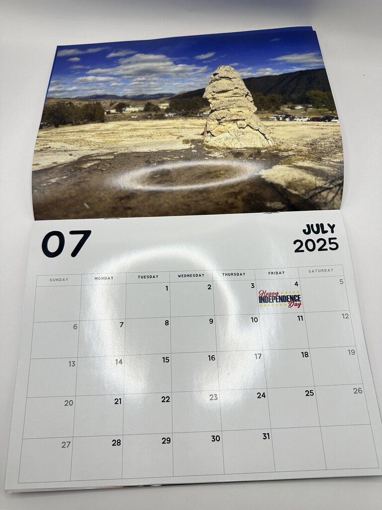 Natures Cock Shot Calendar