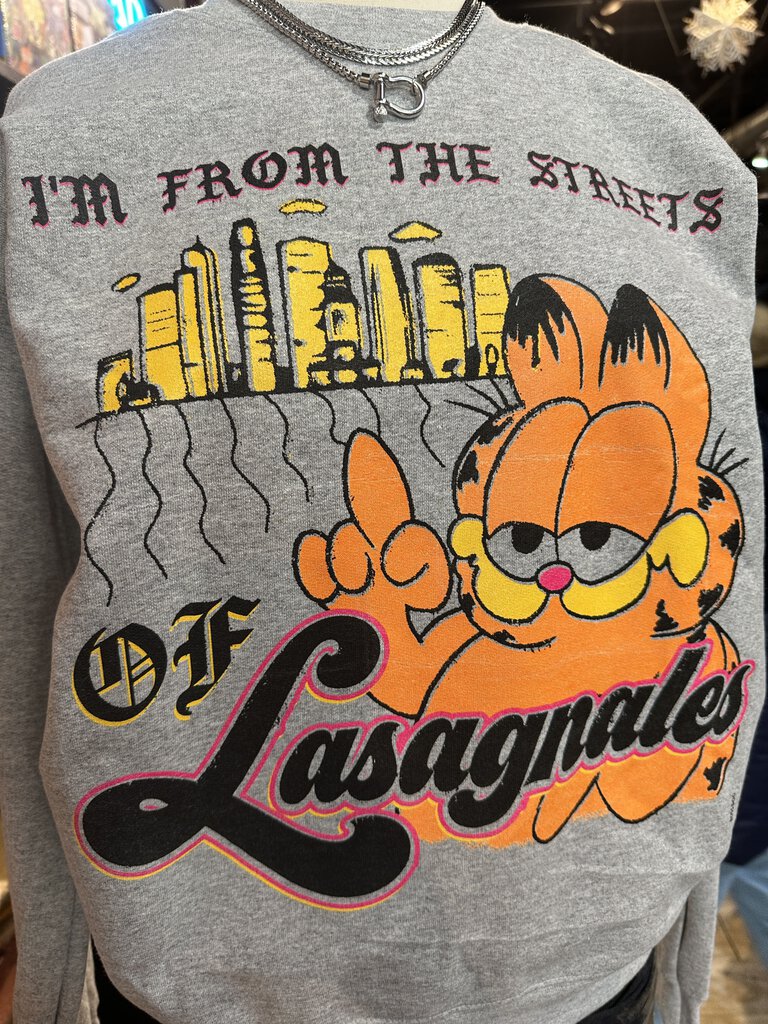 Streets of Lasagnalas Sweatshirt