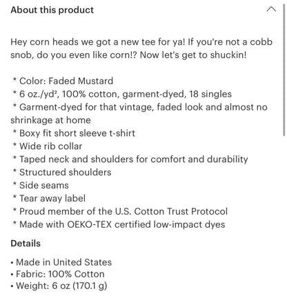 Pre-Order Cobb Snob Tee