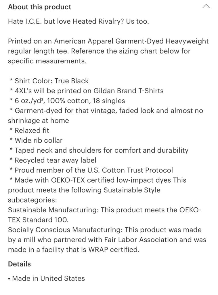 Pre-Order Hate Ice Love Gay Hockey Tee