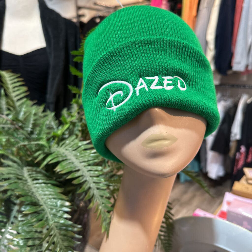 Dazed Green Beanie